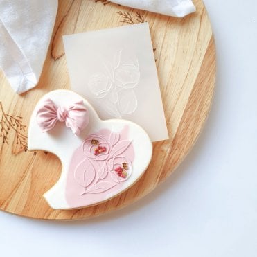 Pretty Peony - Cookie Stamp