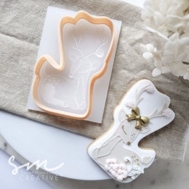 Reindeer Cookie Stamp and Cutter