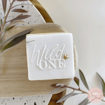 Wild One - Cookie Stamp