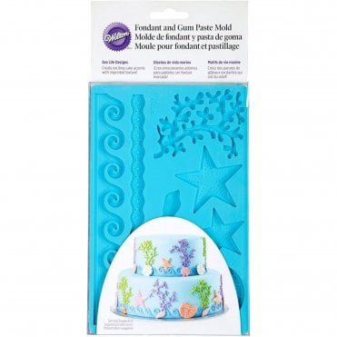 Sea Life - Fondant And Gum Paste Silicone Mould