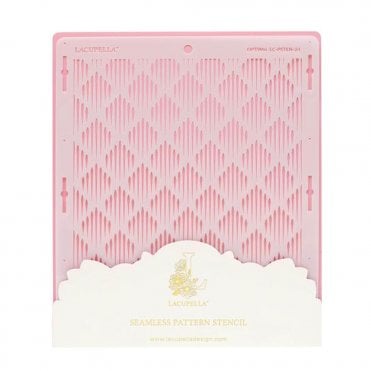 Seamless Pattern Cake Stencil - OPTIMA