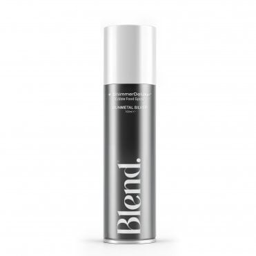 ShimmerDeluxe® Edible Metallic Spray - Gunmetal Silver (100ml)