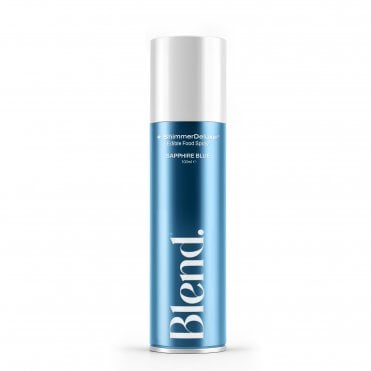 ShimmerDeluxe® Edible Metallic Spray - Sapphire Blue (100ml)