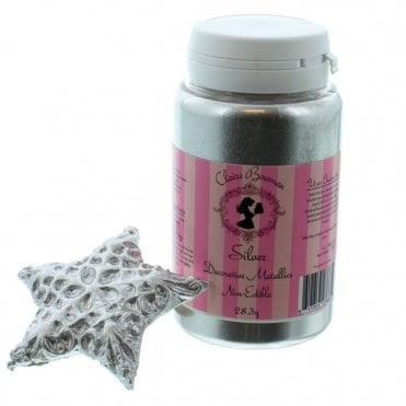 Silver - Decorative Metallics Lustre Dust 28.3g