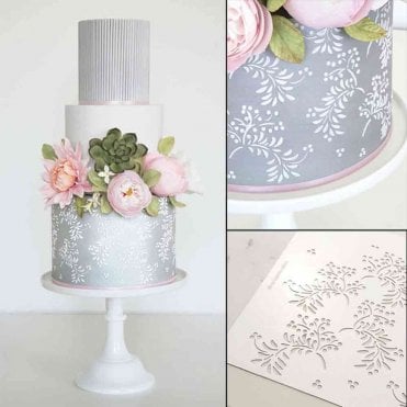 ETHER - Double-Barrel Cake Stencil