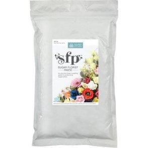 SK White Professional Sugar Florist Paste 1kg