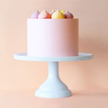 Small Cake Stand - White