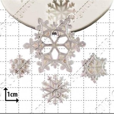 Snowflakes - Cake Decorating Silicone Mould