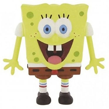 Sponge Bob Smiling - Sponge Bob Cake Topper