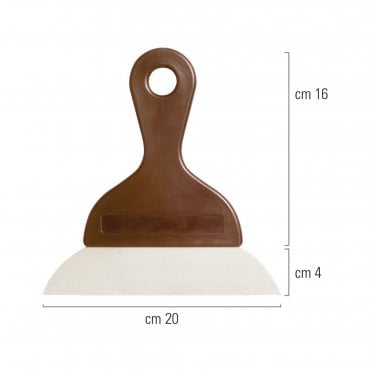Stainless Steel Chocolate Griddle Tempering Scraper