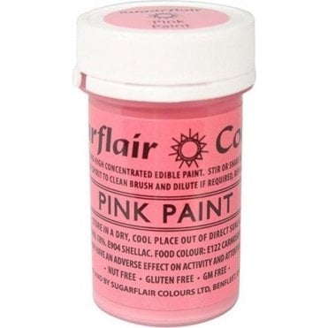 SUGARFLAIR Pink - Edible Matt Paint 20g