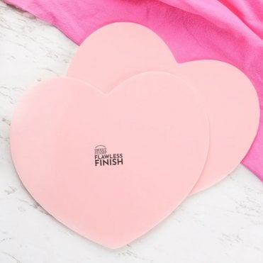 Flawless Finish - Buttercream & Ganache Plates - Heart