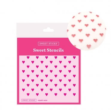 Sweet Stencil - Hearts Mini