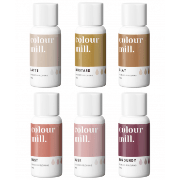 The Desert Collection - Oil Based Colouring - 6 Pack Set