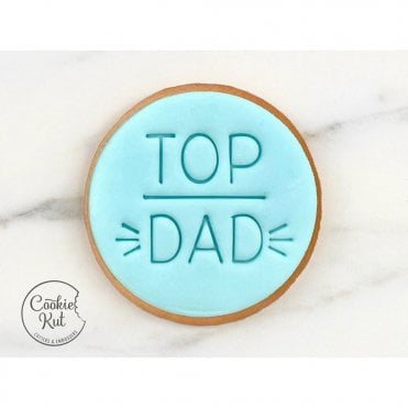 Top Dad - Fathers Day Embosser Stamp