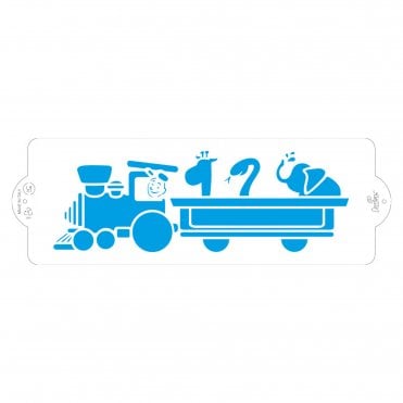 Train - Cake Decorating Stencil 10 x 30cm