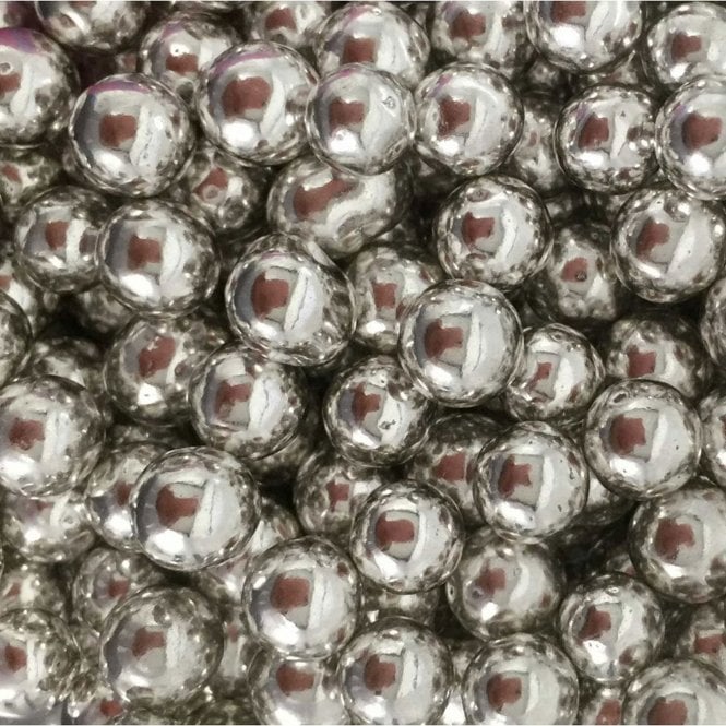 Twist Ingredients Pearls - High Shine 6mm - Silver Vegan