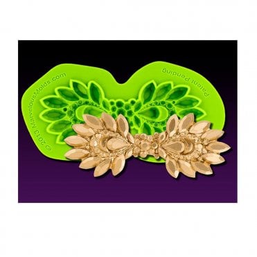Vibrance Brooch Mold - by Elisa's Fashion Accessory Molds