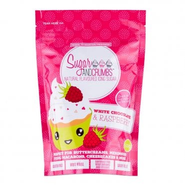 White Chocolate and Raspberry Icing Sugar 500g