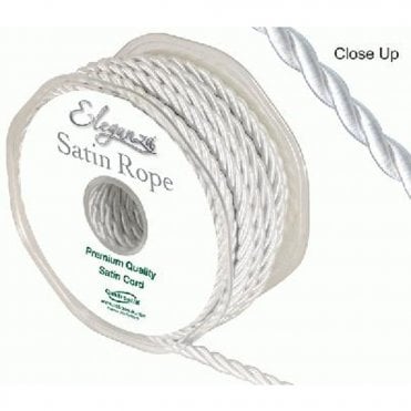 White - Satin Rope 10m